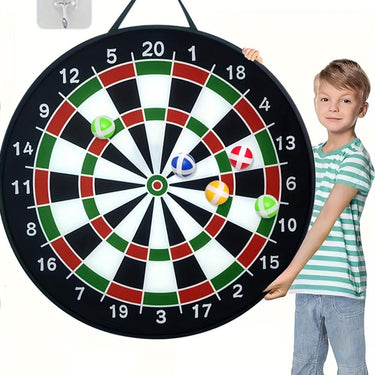 Dartspel | Diversión para todos - Gran diana de tela para interior y exterior